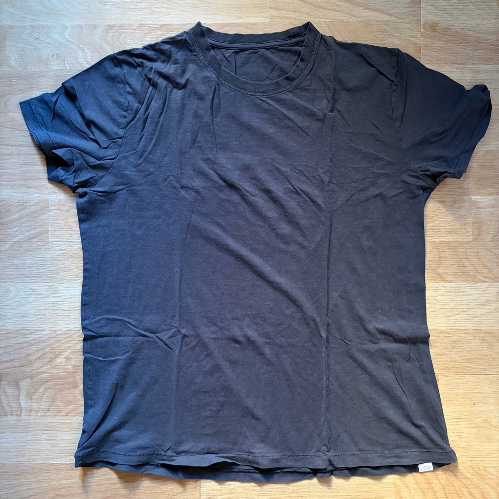 Taylor Stitch Cotton Hemp Tee - Black - Large